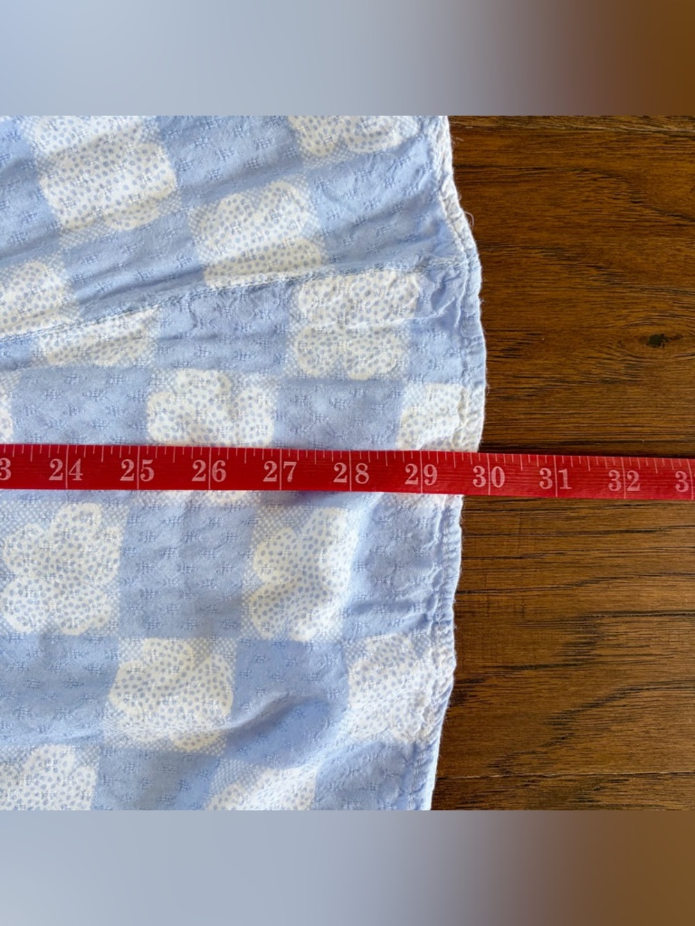 Urban Outfitters Collared Blue Checkered Mini Dress — Size Small - Picture 8 of 10